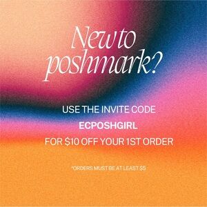Poshmark Invite Code $10 OFF Coupon: ECPOSHGIRL